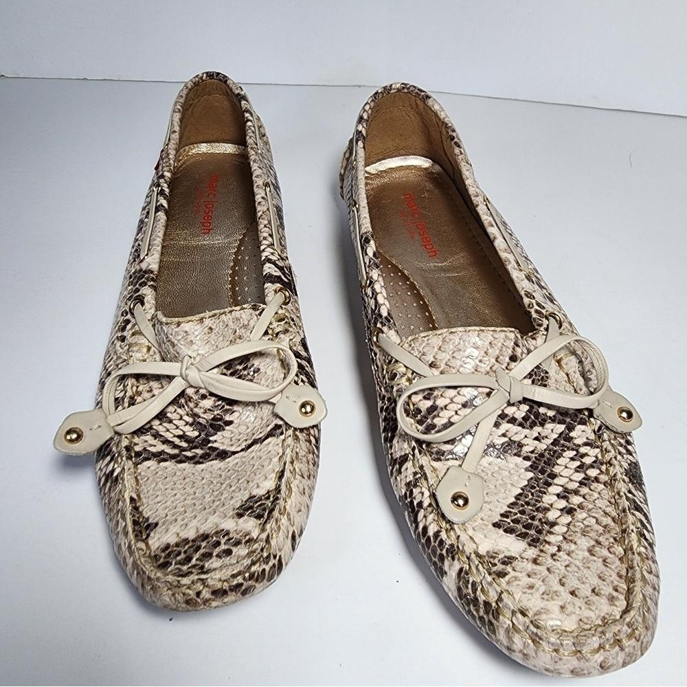 Marc Joseph New York Flats Snake Skin Size 6
